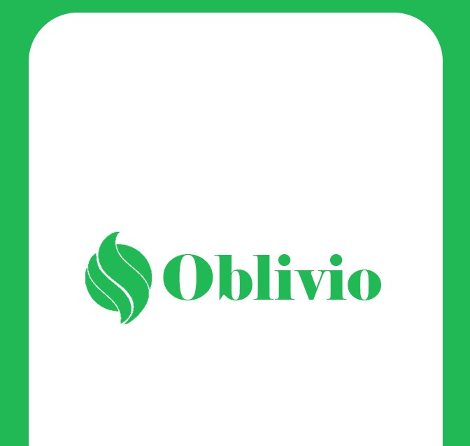 네트워크 보안 기능 모바일 어플 Oblivio 로고